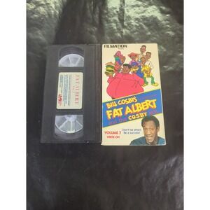 Bill Cosbys FAT ALBERT &adventures kids VOLUME 7 write on vintage VHS tape video